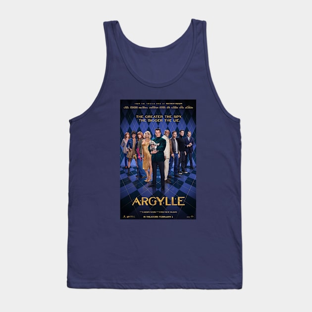 Argylle Movie Poster Tank Top by HerbalBlue